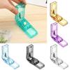 Slicer Pill Case Storage Tablet Divider Multiple Pill Cutter for Small or Large Mini Pill Splitter