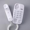 KXT-580 Wall-Mounted Telephone Wall Phone Fixed Landline Wall Hanging Telephones with Call Light Redial for Home Office