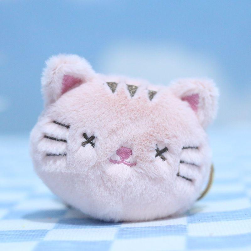 Милый Очаровательный Плюшевый Брелок с Животными: Слон, Кошка, Обезьяна. Коллекция Кукол