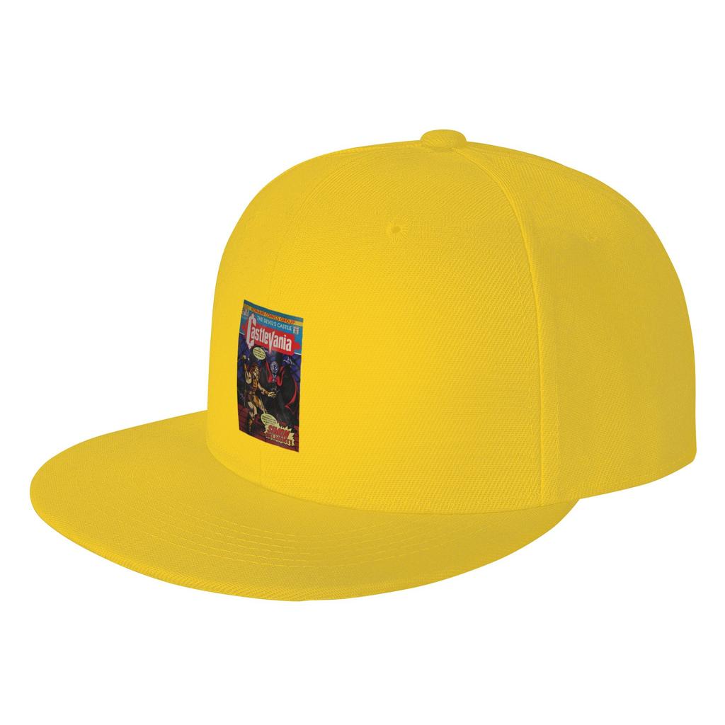 Fashion Castlevania Vintage Comic Cover Flat Brim Sun Hat Durable Denim Hat Sun Hats