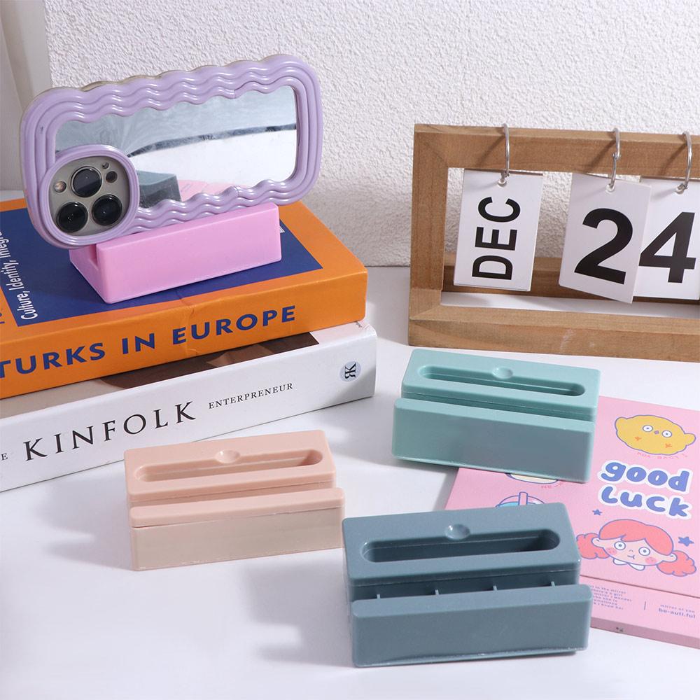 Plastic Cell Phone Stand Vertical Phone Stand Sound Amplifier Mobile Phone Accessories