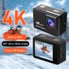4K Ultra HD экшн-камера с WiFi, водонепроницаемая на 30 м, спортивная камера, 2,0-дюймовый экран, аккумулятор 900 мАч для активного отдыха, велоспорта, дайвинга, влогов