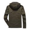 Medium and Long Washed Cotton-padded Men's Hooded Thickened Plus Size Casual Cotton-padded Men's Jacket