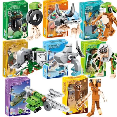 LiriLi Larlla Фигурка Блок Игрушка Bombombini Guzini Brr Brr Patapim Tralalero Tralala Фигурки Игрушки Строительные Блоки для Секретной Коробки
