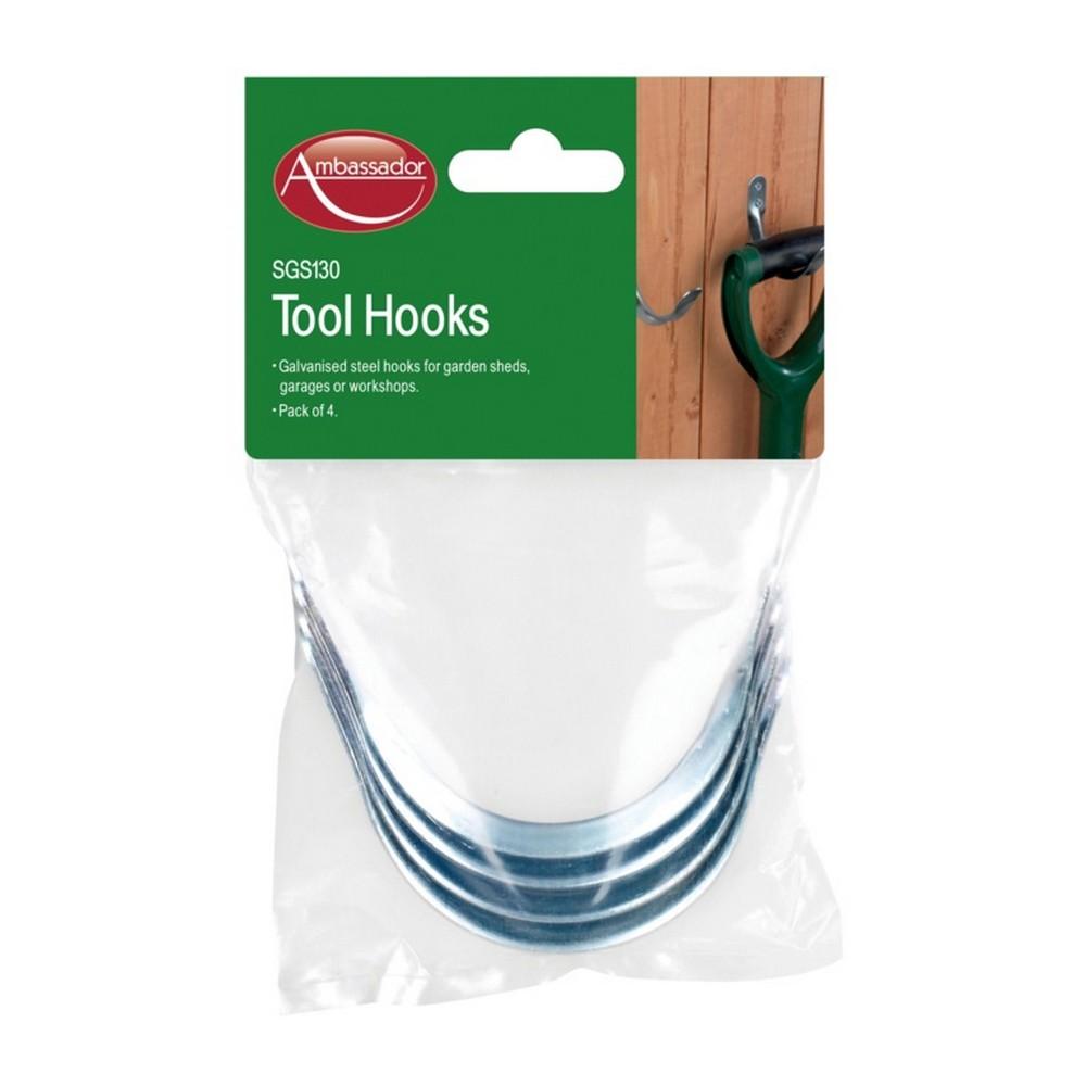 Ambassador Tool Hooks (Pack of 4)