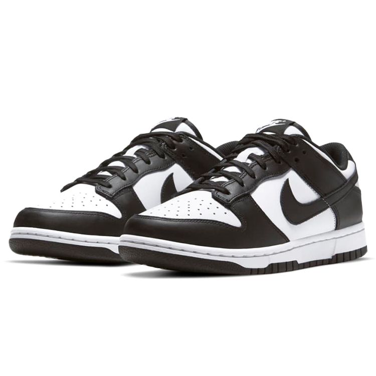 Nike Dunk Low Черно-белые женские кроссовки DD1503-101