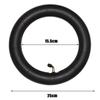Accessories Curved Nozzle Inner Tire Tyre Electric Scooter Mini Electric Scooter Rubber Inner Tube
