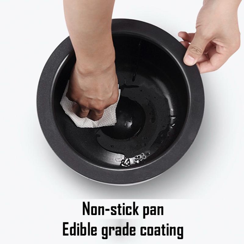 Полностью автоматическая машина для приготовления пищи, многофункциональная плита, интеллектуальный робот для жарки риса, сковорода с антипригарным покрытием, барабанная машина для жарки