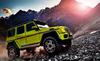 Almost Real Brabus 550 Adventure 2017 Electric Beam Yellow Scale Complete Diecast Car 460301 Mercedes-Benz G-Class 4x4² - - 1/43