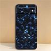 Креативный металлический узор Чехол для телефона Для Google Pixel 10 9a 9 8A 8 7 7A 6 6A Pro XL 2024 5G Черный Мягкий ТПУ Силикон