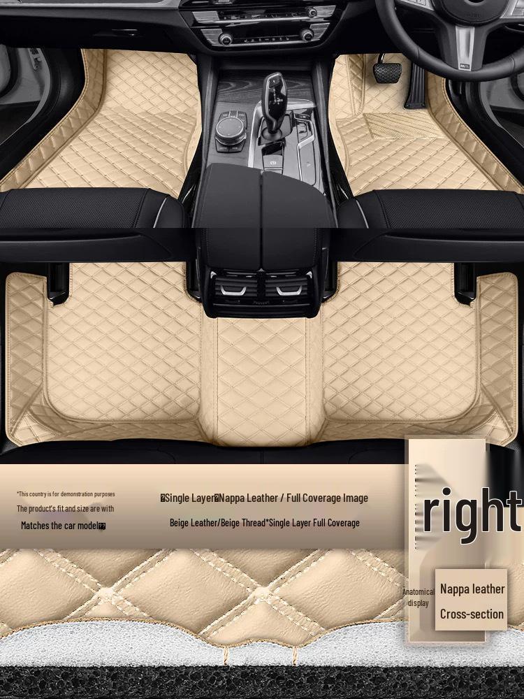 Коврики в салон Mini Cooper F55 с правым рулем (Сингапур)