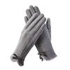 Anti-slip Plush Driving Gloves Bowknot Elasticity Soft Gloves Gift Winter Women Gloves  Snowboard
