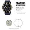 Casio MDV-106G-1A Дайверские часы Золотая рыбка MDV106 Модные часы