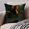 film TTitanic Cushion Cover Pillowcase Antidustmite Invisible Zipper Short Plush Sofa Cushion