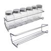 1/4Pcs Wall Mounted Spice Rack Organizer Rust-Proof Corrosion Resistant Strong Load*bearing Ventilated Kitchen Rack