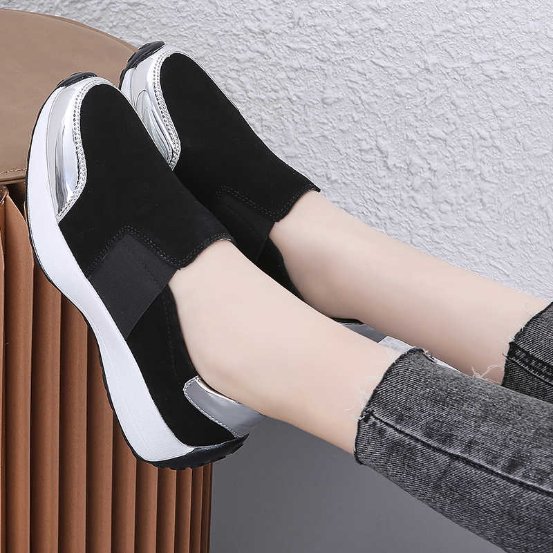 Height Increasing Thin Heel Luxury Designer Sneakers Woman Casual Skate Board Luxury Brand Shoes Women Sports Sneakersy
