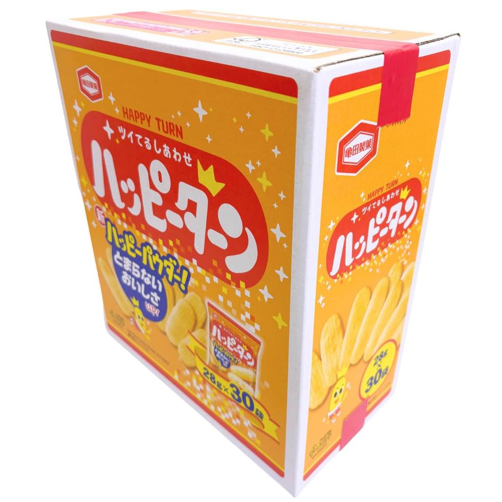Happy Turn 2 Cases X 60 Total 1680g Large Capacity Commercial Use Kameda Seika (28g Bags) [Activity Official]