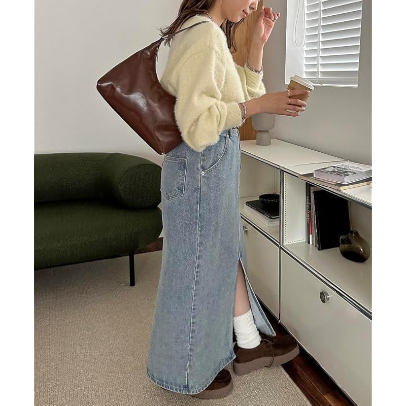 [Discoat] [Discourt] padded hobo bag DCZ10A2112A0007 Free brown