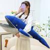 Ultra Soft Blue Whale Plush Toy Cozy And Huggable Pillow For Sofa And Bed
