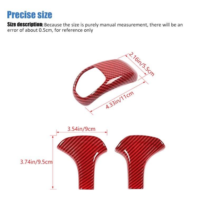  ABS Gear Shift Trim Protective Cover Sticker Fit For Dodge Charger For Dodge Durango 2012-2014 Car Interior Accessories