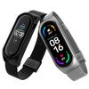 Металлический ремешок из цинкового сплава для Mi Band 3/4/5/6/7, пряжка-застежка 14 мм, спортивный стиль, браслет для активного отдыха