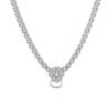 Jewelry Popular High Carbon Diamond Necklace Simulation Mint Yellow Diamond Pendant Pendant Silver