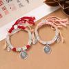 Cotton Handcrafted Tibetan Rope Bracelet For Women Celebrating Cultural Heritage Style And