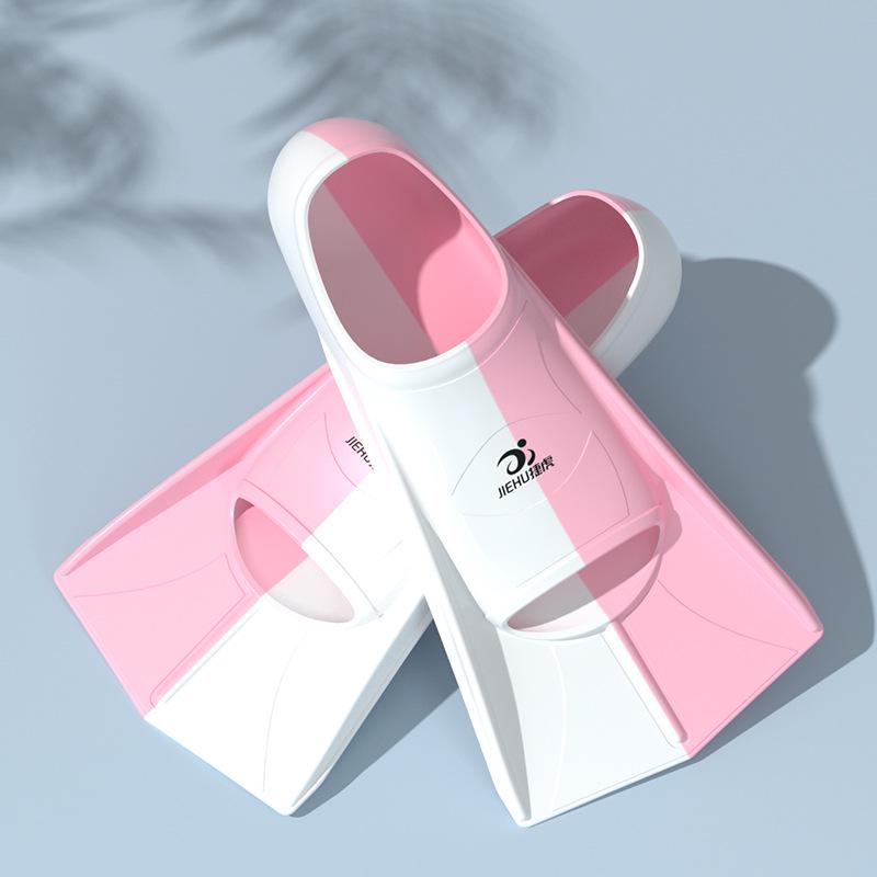 Фристайл-ласты: Профессиональные короткие ласты Duck Paw для обучения плаванию брассом, сноркелингу и дайвингу — унисекс и детские ласты для плавания.