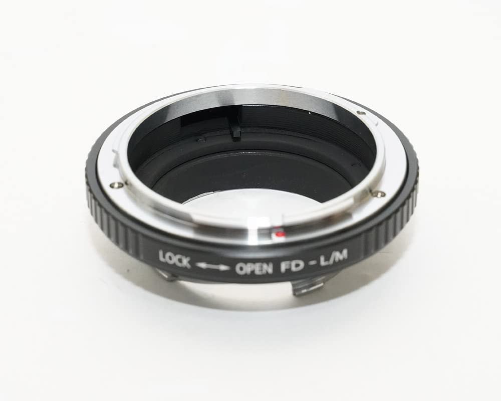 Canon FD Leica M Mount Adapter with Lens Cloth K&F Lens-L/M fd-lm (KFLM)