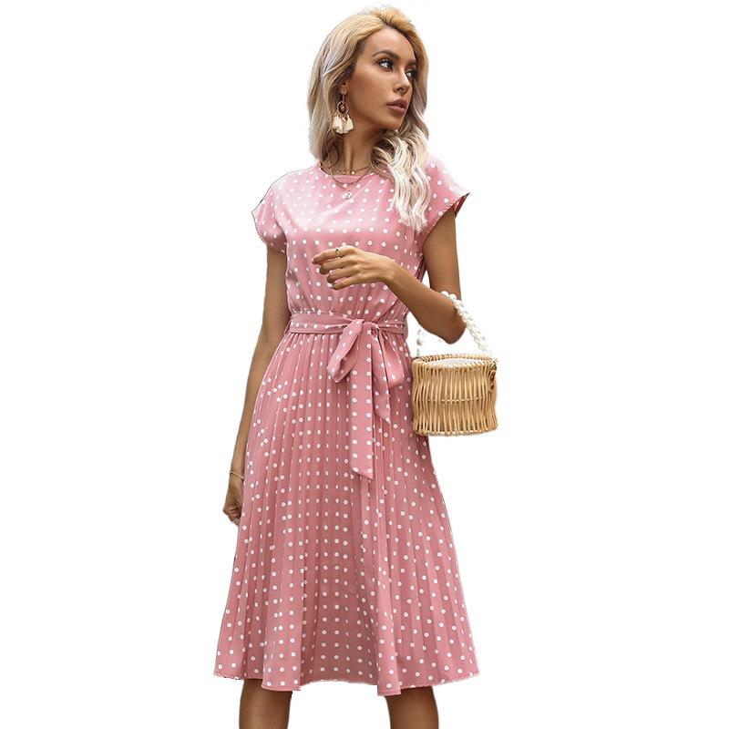 wholesale women's polka dot dress