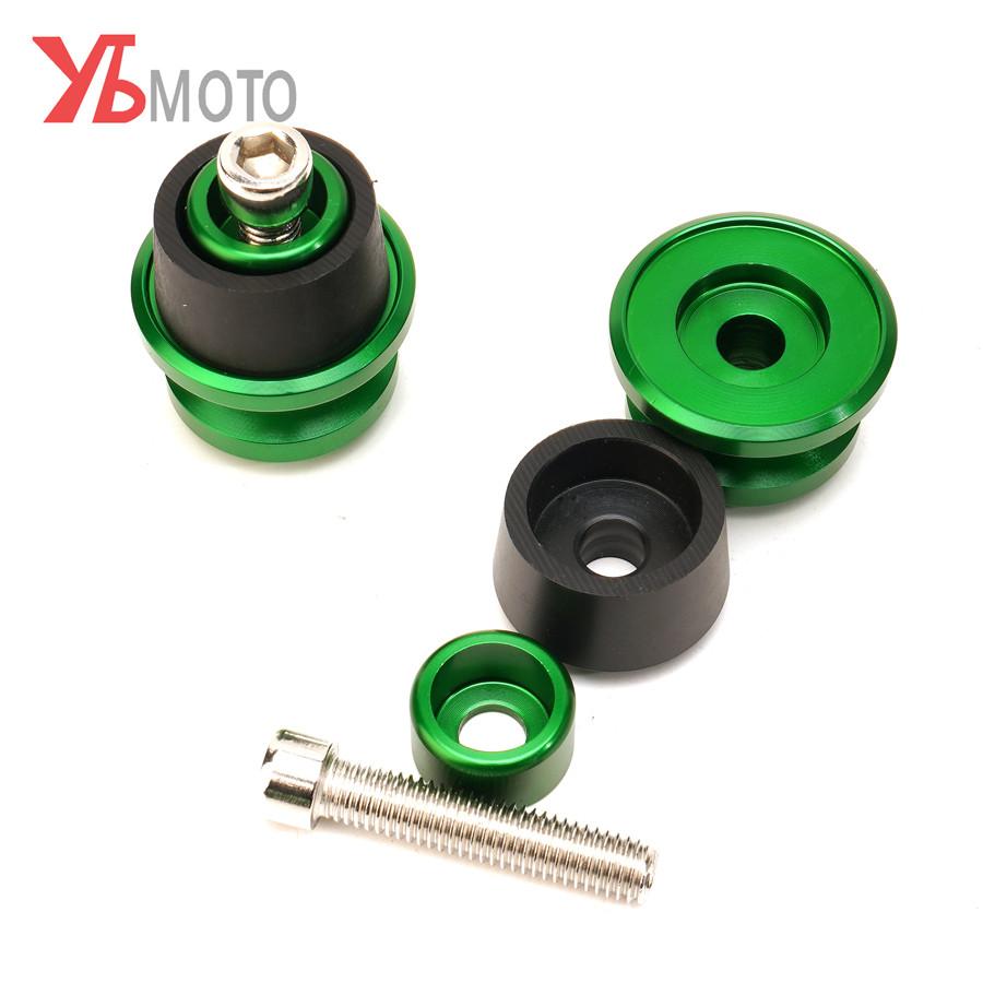 Для Kawasaki Z900 Z650 Z1000 Z1000R Editon Z800 8MM Мотоциклетные слайдеры маятника, катушки, алюминий с ЧПУ