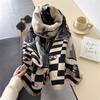 Fashion Print Cashmere Shawl Scarf Women Thick Winter Warm Blanket Hijab Foulard Neckerchief Luxury New  Echarpe Wraps