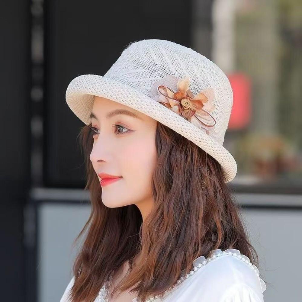 Korean Style Ladies' Top Hat Elegant Fisherman Hat Casual Bucket Hats For Women