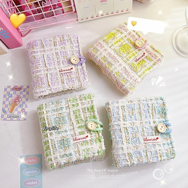 Fashionable Mini Card Album Single Grid 3-inch Photocard Binder Kpop Idol Photo Collect Book Kpop Girl Gift