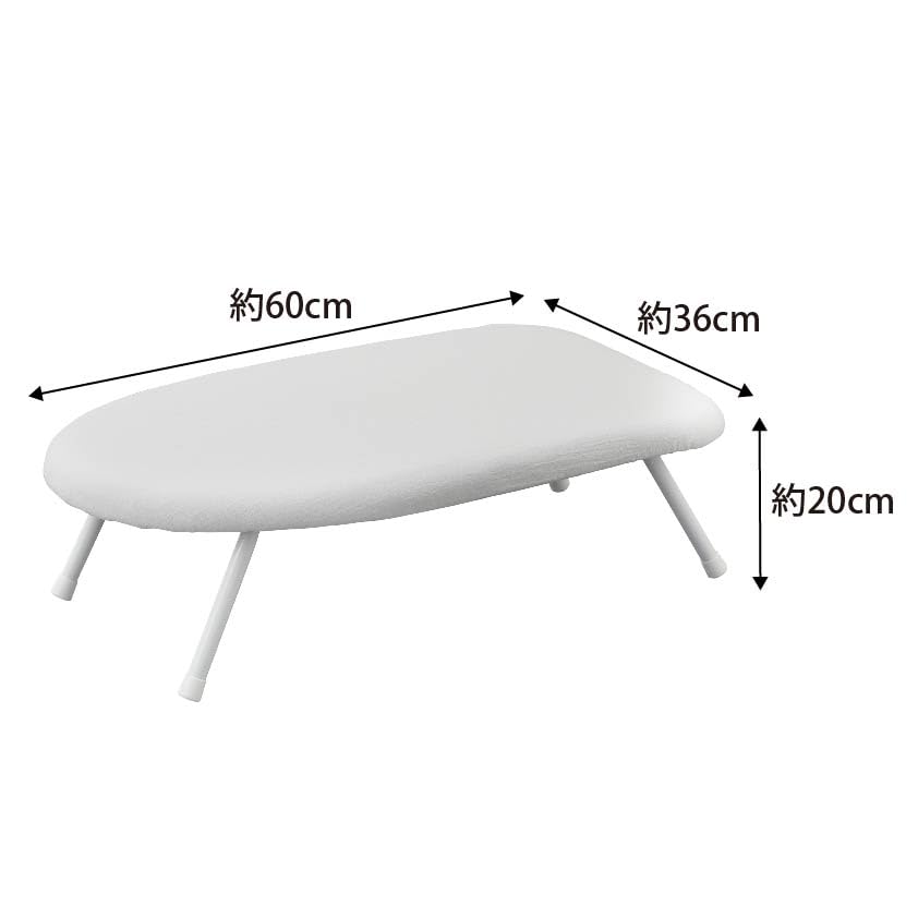 Yamazaki Jitsugyo Паровой утюг Ш60 x Г36 x Стандартное паровое отверстие Хрустящая глажка 2131 Доска, Белый, Прибл. H20см, Линия, Структура, Отделка,