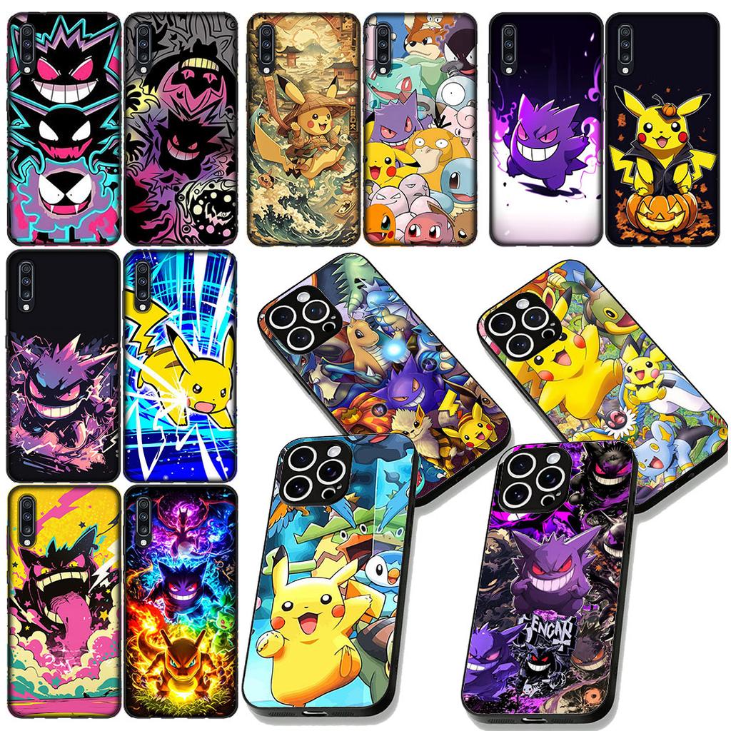 P-Pokemons GO P-Pikachus Gengar Cover for Motorola Moto Edge 70 60 Fusion NEO Pro G Stylus G56 G96 G52 G04 G05 20 Phone Case