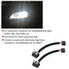 H7 Headlights Fog Lights Extension Connector Plug Adapter H7 Ceramic Adapter Cable