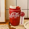 Набор стаканов-термосов Shangqi в стиле Coca-Cola для пары, из нержавеющей стали