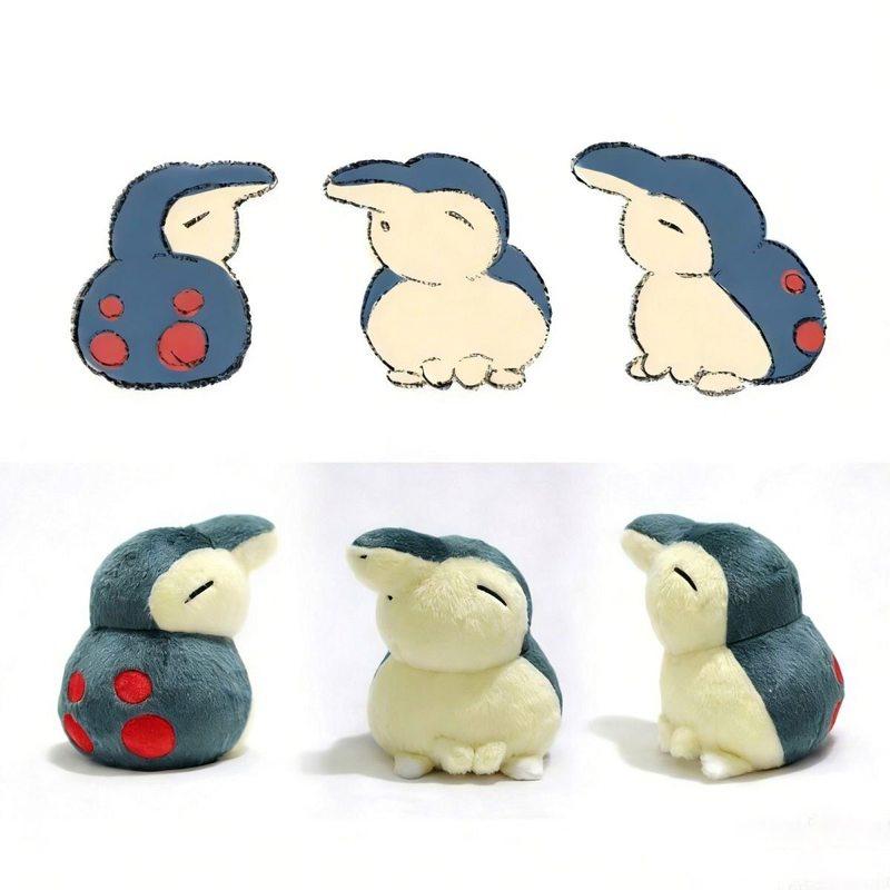 Latest 15Cm Anime  Cyndaquil Plush Stuffed Animal Toys Plush Cute Room Decoration Dolls Plush Keychain Birthday Surprise Present