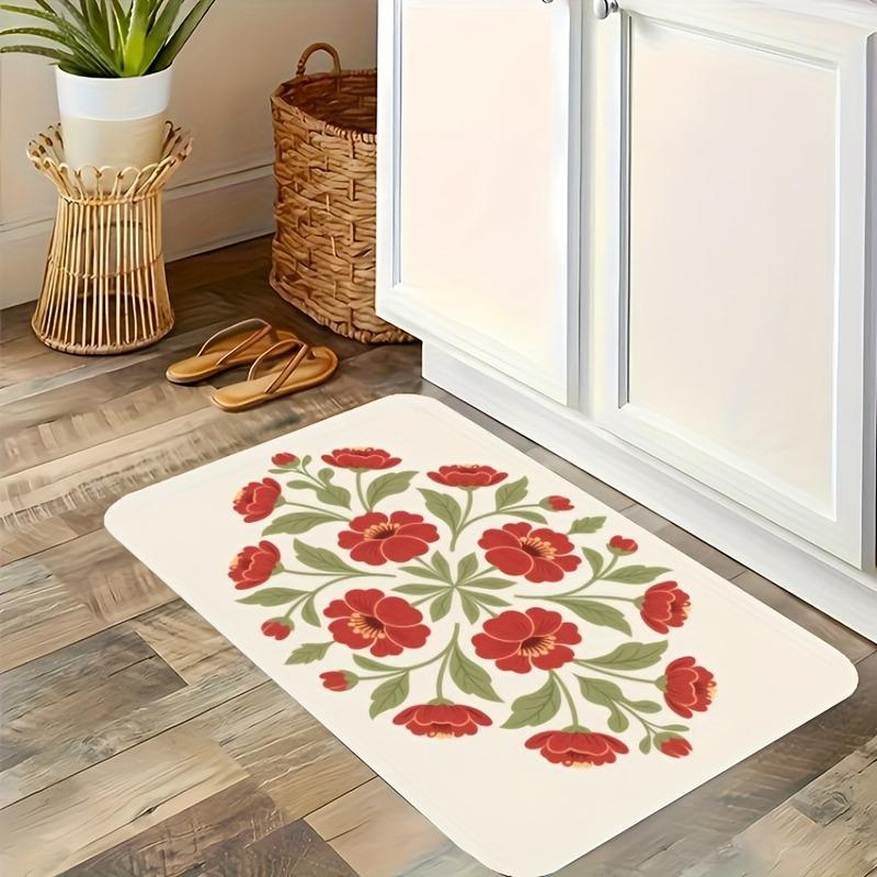 1 шт. Коврик для кухни с рисунком лодки, Нескользящий придверный коврик, Поп-дизайн, Коврик для ванной, Коврик для ванной, Ковер для дома, Раковина, Прачечная, Декор