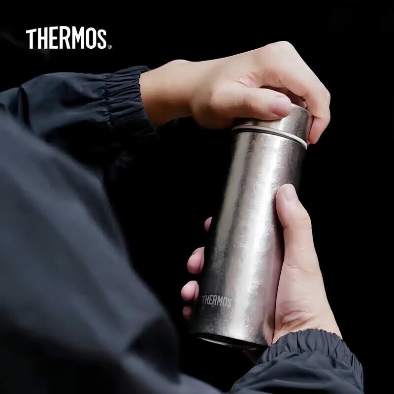 Thermos Тан Цзяньци Издание 380 мл Титановая крышка Портативная термокружка