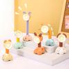 Cartoon Bedside Night Light Adorable Flicker Free Battery-Powered Mini Size