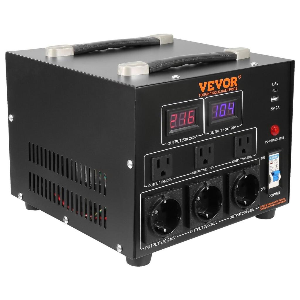 3000VA Voltage Converter Transformer Step Up/Down 220V-110V /110V-220V CE