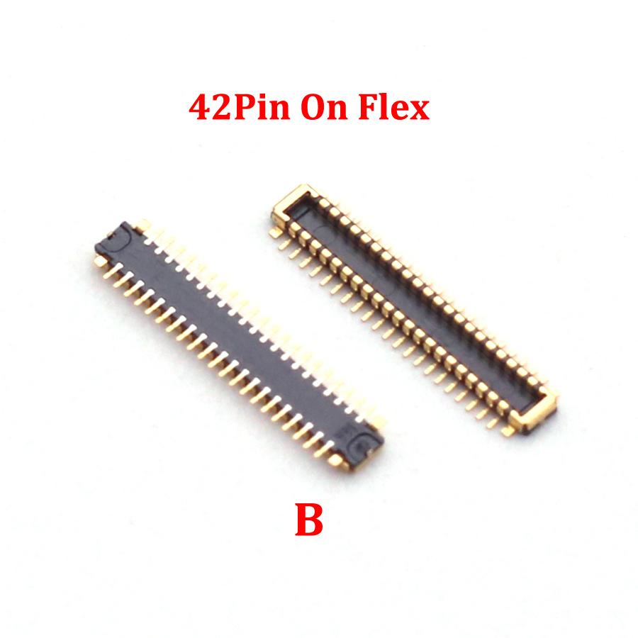 2pcs For IPad 7 8 9 Pro 10.2 7th 8th 9th A2270 A2602 A2197 A2198 42 54 Pin Touch LCD Display Screen FPC Connector Plug Board