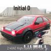 AE86 Высокоскоростная полноприводная радиоуправляемая дрифт-гоночная машина - Профессиональная игрушка GTR с дистанционным управлением