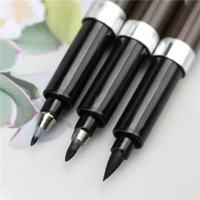 Multifunction Brush Pen Drawing Traces Brush Marker Student Practicing Calligraphy Pen