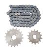 420 18T Передняя Звезда Двигателя 420 60 Звеньев Цепь 14T Задняя Звезда Комплект Для DIY Скутер Квадроцикл Велосипед Мотоцикл Велосипед