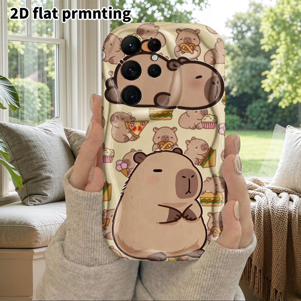 Чехол для телефона: 2D плоский защитный чехол для Samsung Galaxy A34 A35 M05 M06 S20 S22 S21 FE Plus 5G, стиль для пары, лежащий оранжевый, подарок на Рождество и Хэллоуин