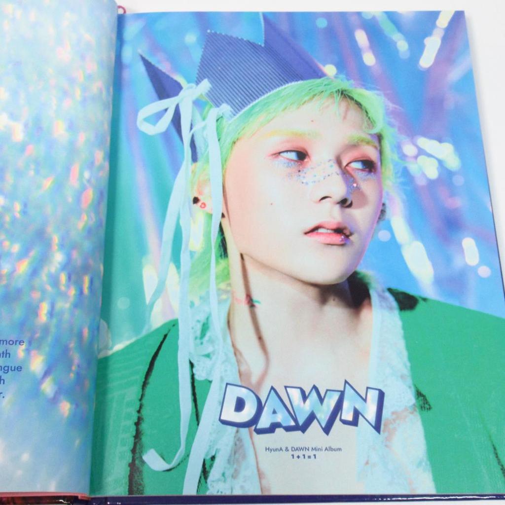 [Б/У] Hyuna & Dawn 1+1=1 HYUNA & DAWN Только чехол и CD Корейское издание