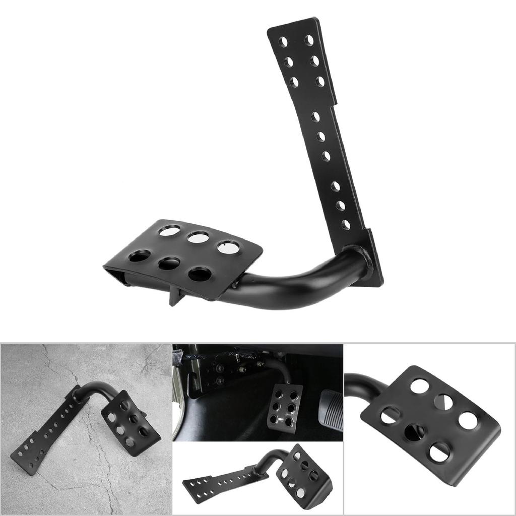Car Metal Pedal Left Side Foot Rest Decoration Accessory Fit for Jeep Wrangler JK 20082017